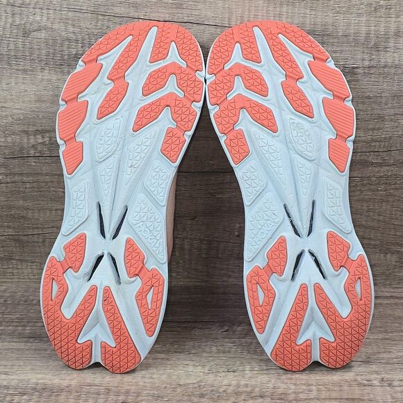 Hoka Bondi X Women's Sz 9.5 B Camellia Peach Parfait Running Shoes (1113513 CPPF - Picture 8 of 9